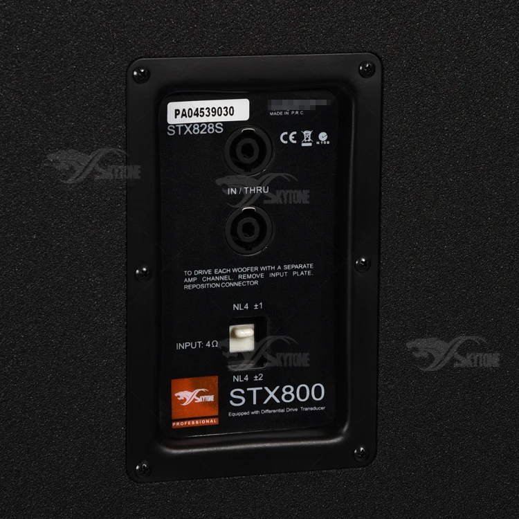 Pro Dual 18 Subwoofer Speaker Box Powerful Customizable