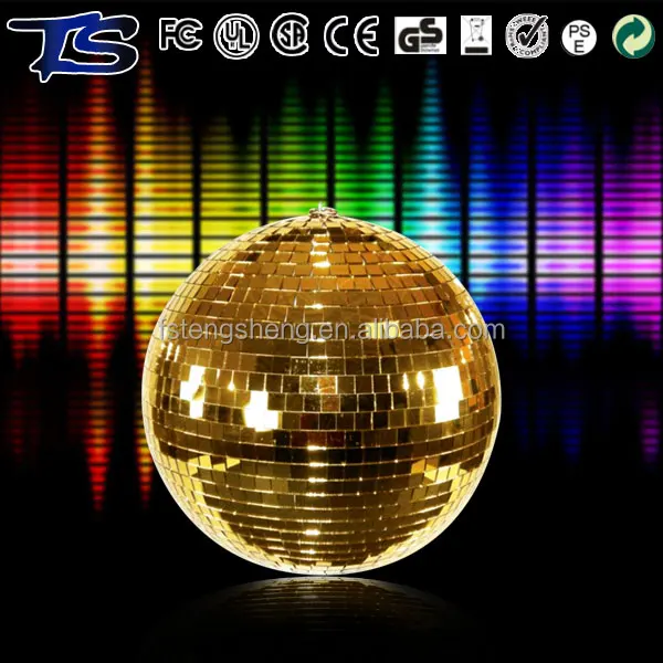 2024 Hot Sales CE Certified 5-150cm Artificial Mirror Ball Christmas Ornament Silver Rotating Glass Disco Party Decor