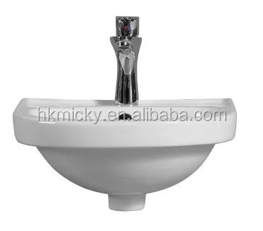 Twyford Ceramic Toilet Sink Combination Small Wall Mounted Wash Basin for Small Bathroom