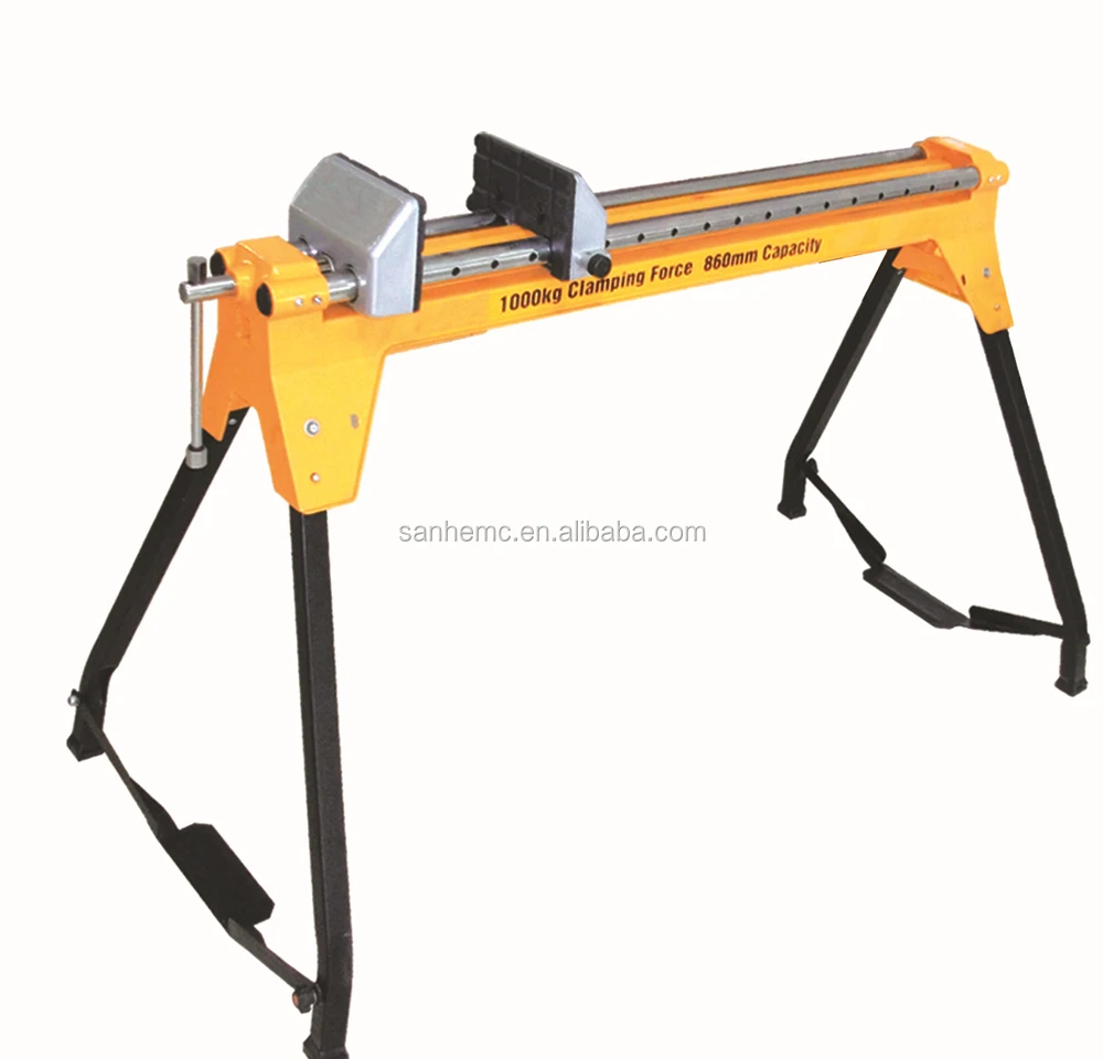Portable Folding Clamp Vise Work Bench with Hydraulic Bench Vise