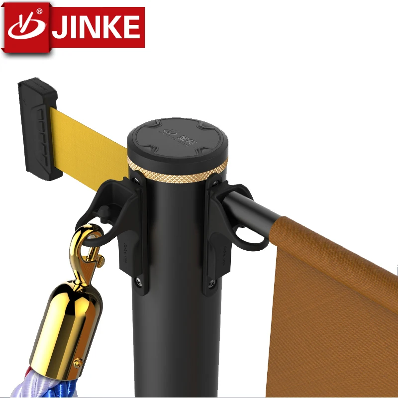 Наружный барьер Stanchion с рекламным баннером, продажа барьера для кафе