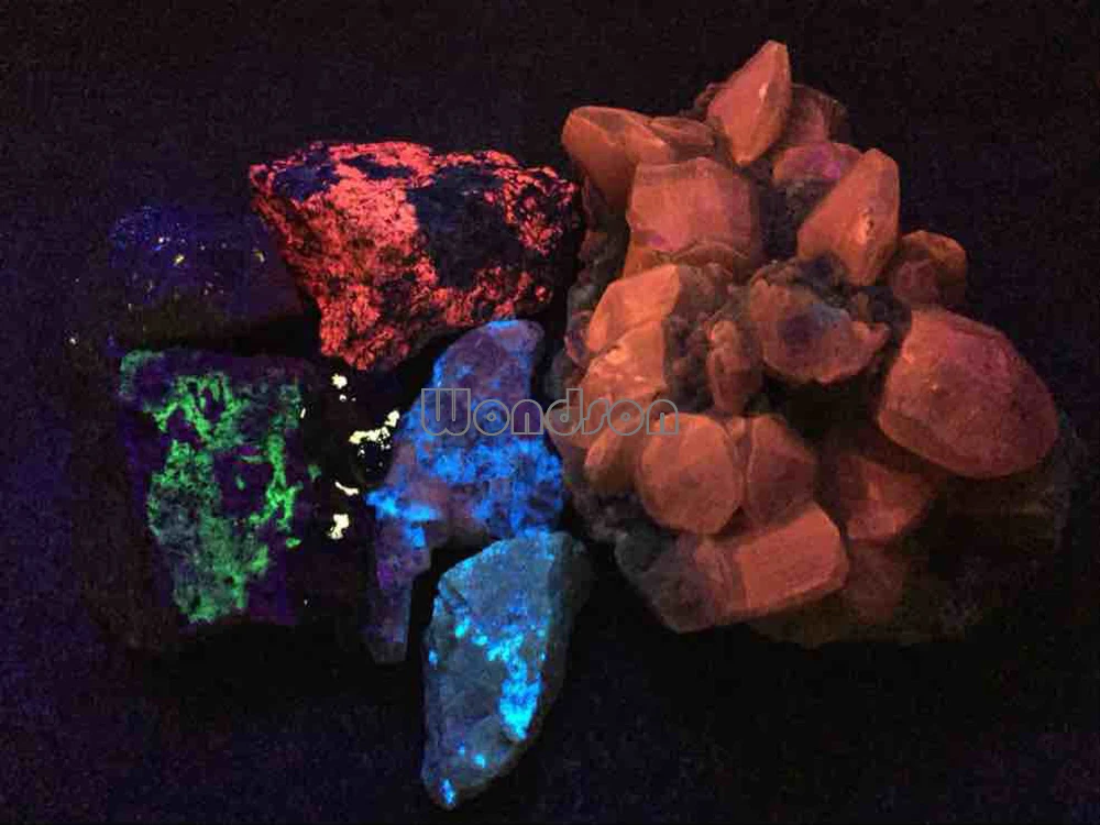 Нм, коротковолновые перезаряжаемые УФ-лампы для горных работ, светящиеся скальные лампы с высоким содержанием фиолетовых лучей