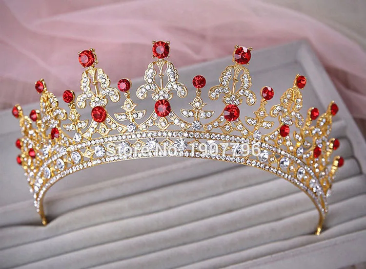 Luxury Wedding Bridal Crystal Tiara Crowns Princess Queen Pageant Prom ...
