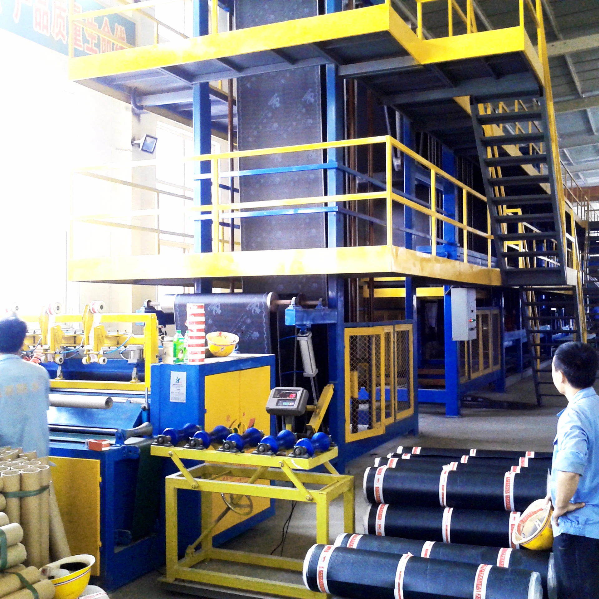 Гибкий кровельный материал SBS Модифицированная Битумная Мембрана производственная