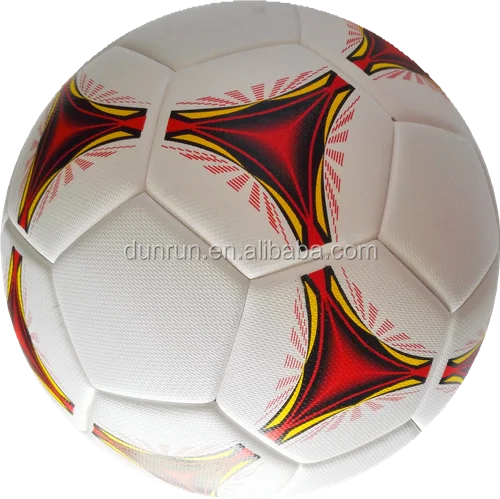 Оптовая продажа, качественный профессиональный ламинированный футбольный мяч из полиуретана официального размера 5