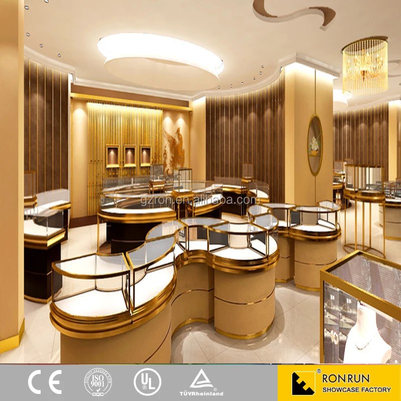 High Quality Jewelry Display Cabinet, Luxury Jewelry Showcase