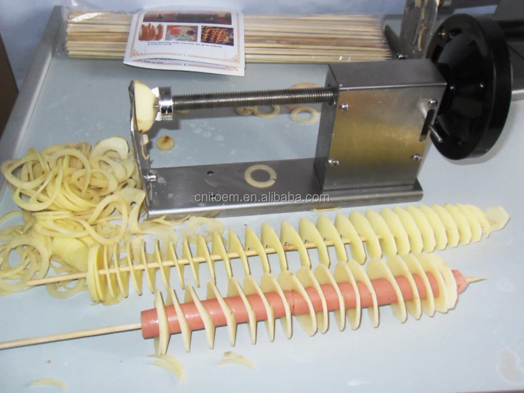 Gold Medal 5280 - Spiral Fry Cutter, Manual