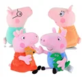 Genuine Peppa Pig Plush Toys 19cm Peppa George Pig Family Toys For Children Hobbies Dolls Stuffed
