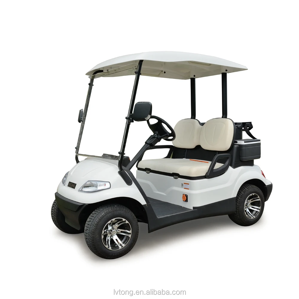 New Design 4 Wheels electric golf cart 2 seats