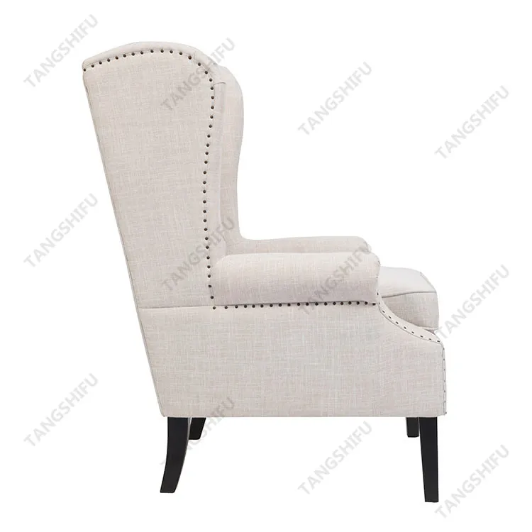 Button Tufted Chesterfield High Back Wing Chair