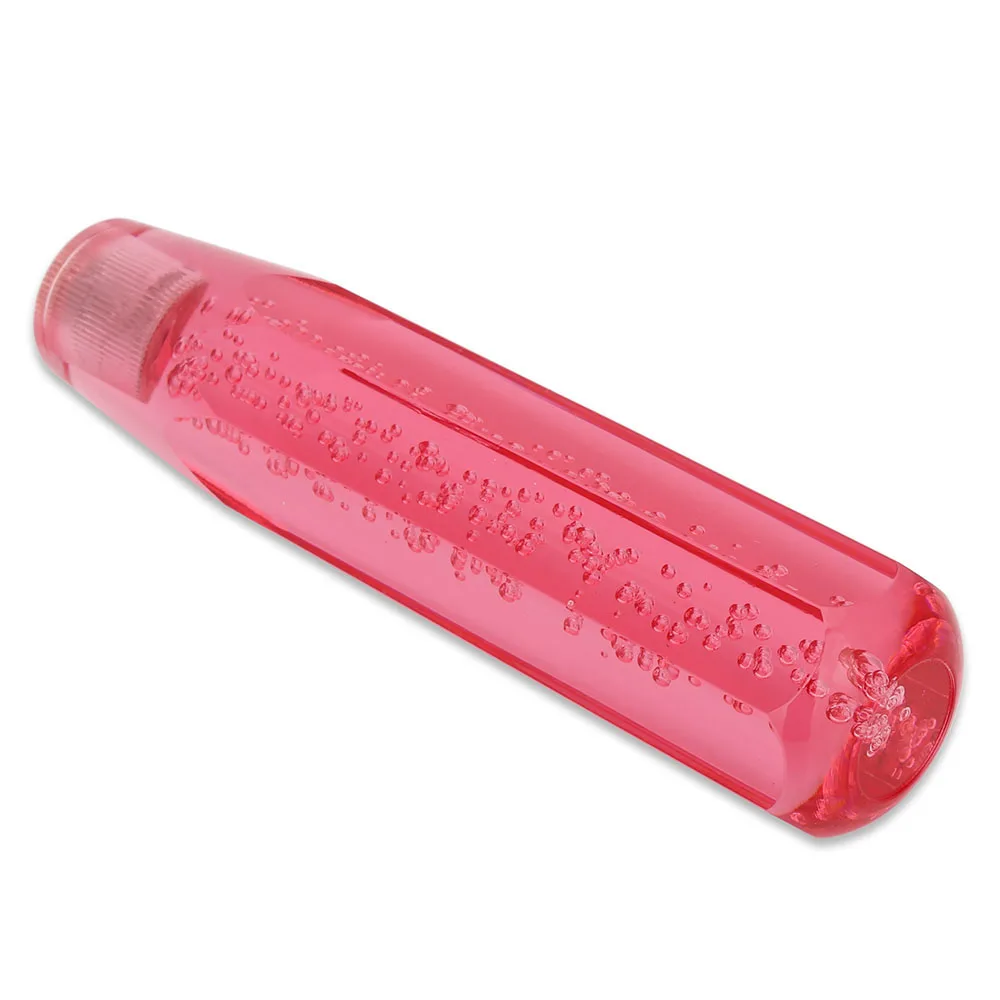 Mehrfarbiger Dildo-Schaltknauf Auto Kristall-Schalthebel mit LED