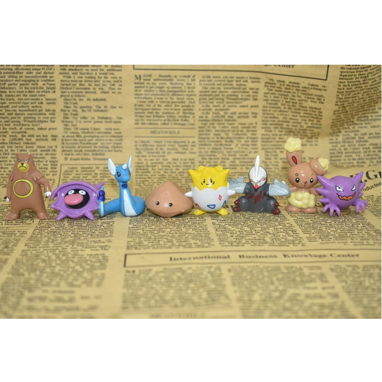 
 Мини 3d Аниме 200 шт. Покемон долговечная Коллекционная фигурка  