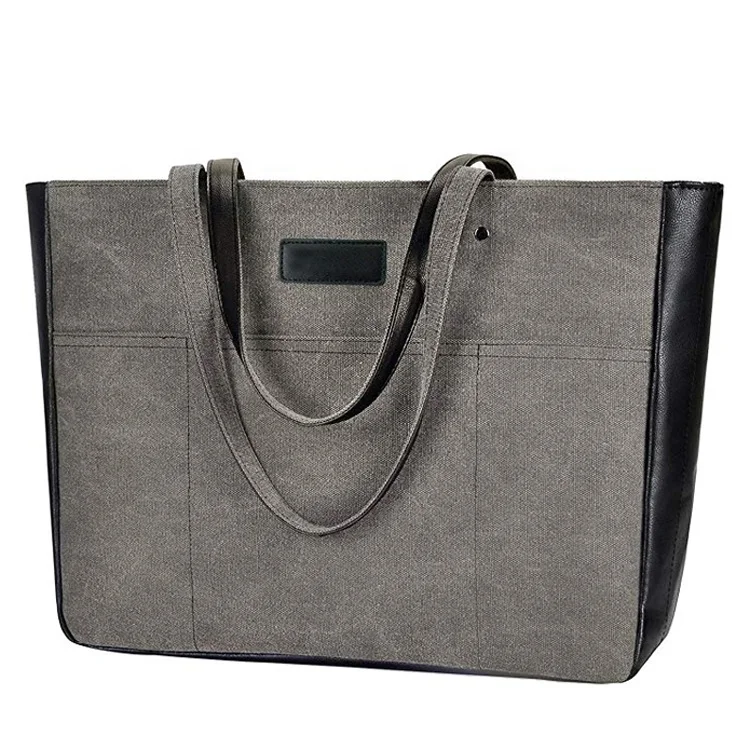 Maletin Ordenador Portatil 15,6 Pulgadas Hombre Mujer Bolso Bandolera  Impermeable para portátiles Protectora Compatible Trabajo Grande Bolsa Gris  Claro : Amazon.es: Informática