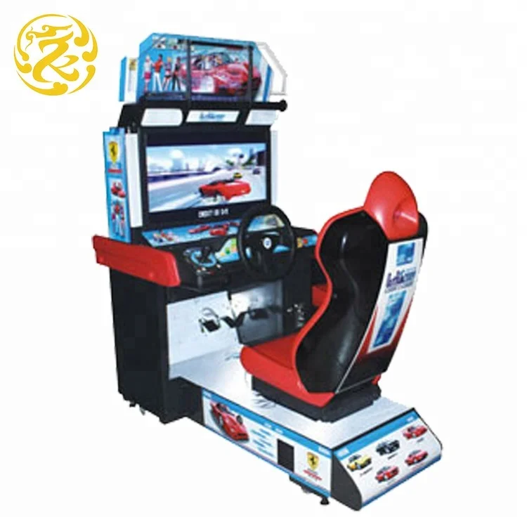 32 Inch Racing Arcade Game Machine Simulation Racing Game City Indoor Racing Game Console