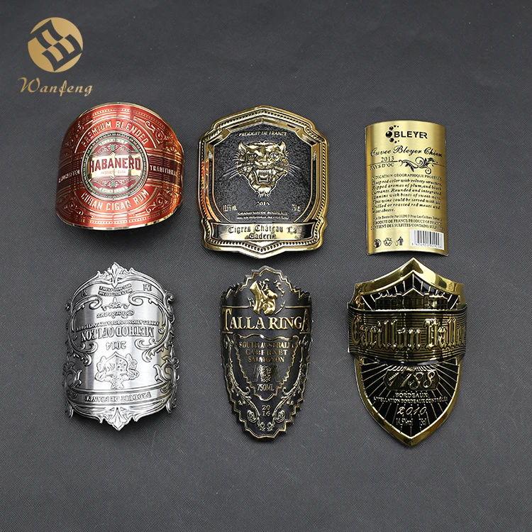 Oem Manufacturer Custom Logo Waterproof Metal Embossed ...