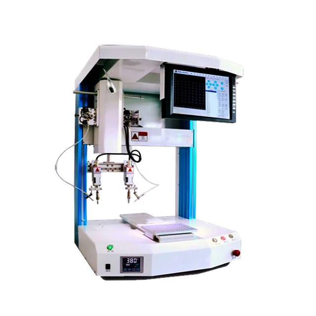 Soldering Machine Robot 12inch Screen PC Automatic Soldering Machine Support Customized Function With Good Quality