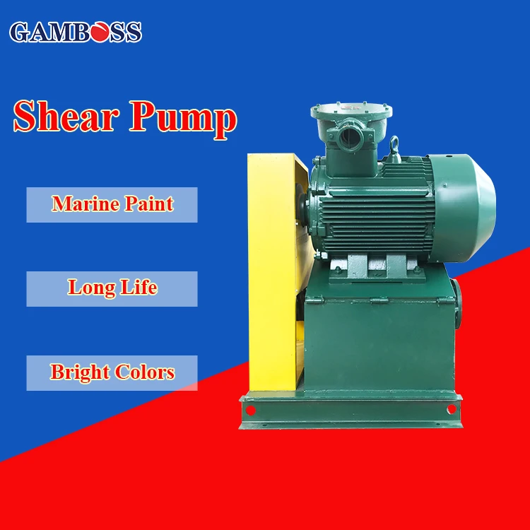 Gamboss WJQ Series Standard Steel Forging Drilling Fluid Shear Pump