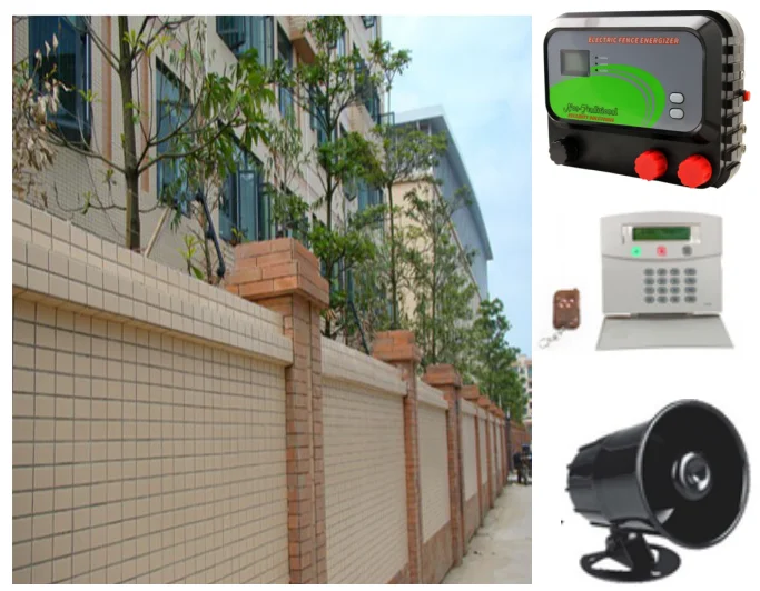 Wireless Remote Electric Fence Controller for Home Security and Alarm