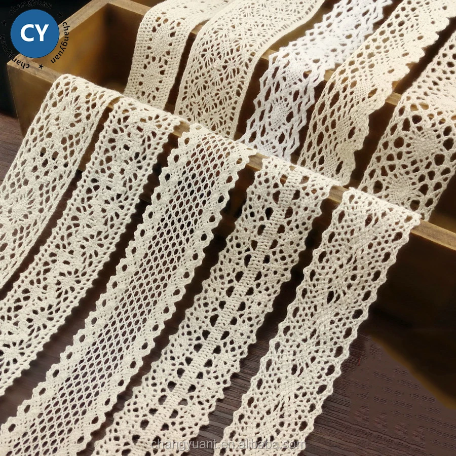 Cinta De Encaje Vintage De Algodón - 45 Yardas, 9 Estilos, Para Manualidades, Regalos, Bodas Y Álbumes