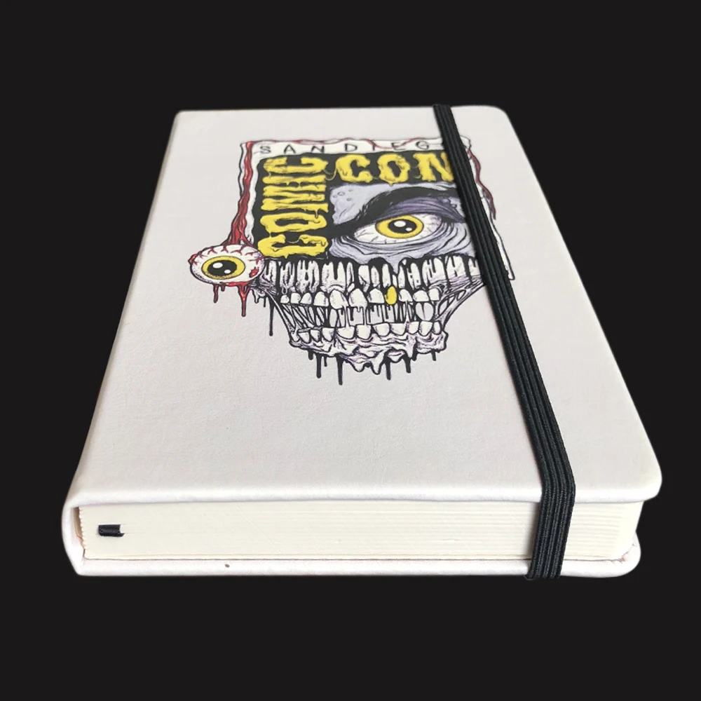 
Персонализированный полноцветный блокнот Death с УФ-печатью, блокнот размера A5 с толстой бумагой 100 г 