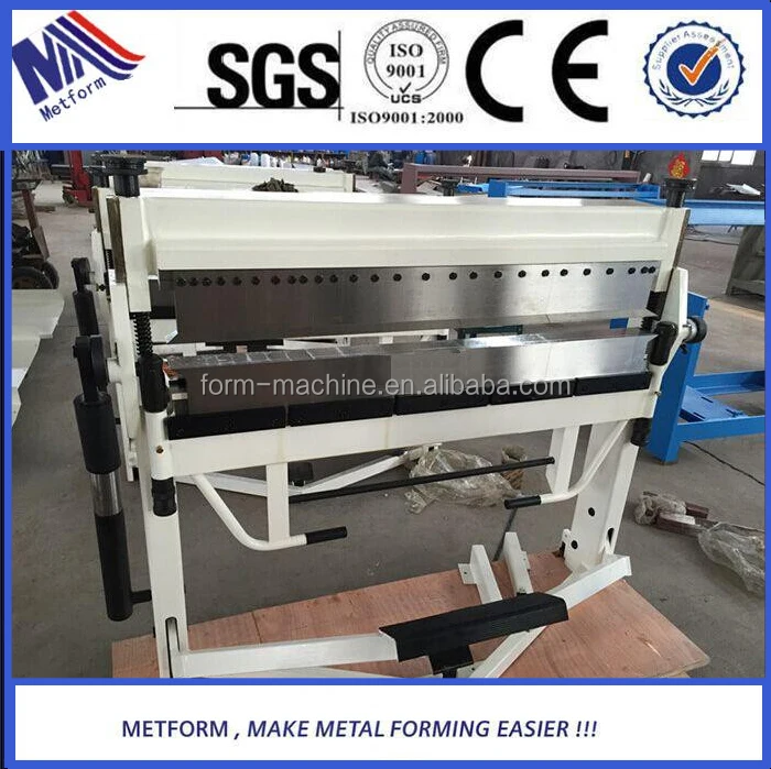 Segment Blade Manual Sheet Metal Folding Bending Machine Box and Pan Brake with Cheap Price