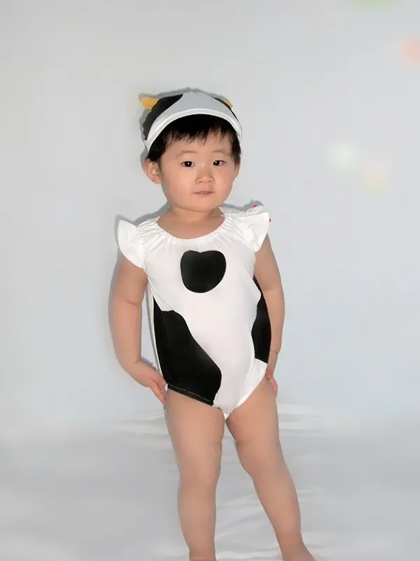 Новые удивительные корова младенческой костюм KK359