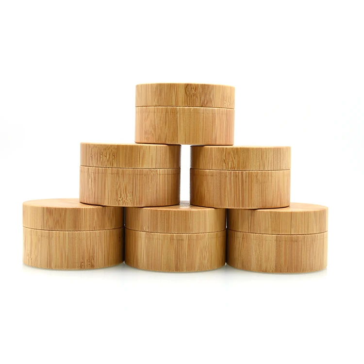 bamboo cosmetics containers and packaging 20ml