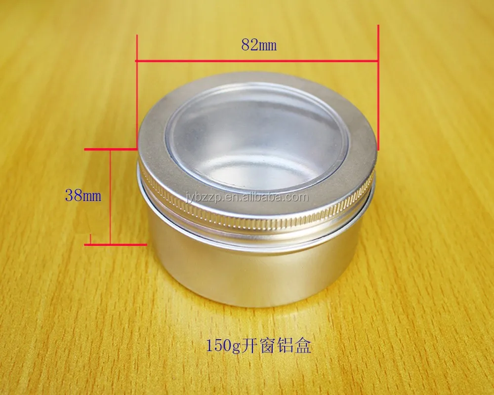 clear top tin containers wholesale