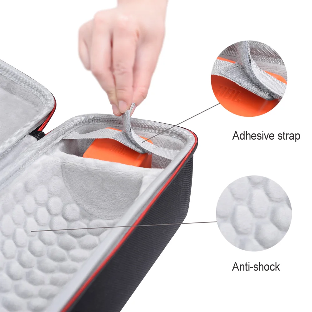 ODM & OEM, Жесткий Чехол на заказ, портативный жесткий корпус EVA 30 мм, чехол для динамика jbl charge 4