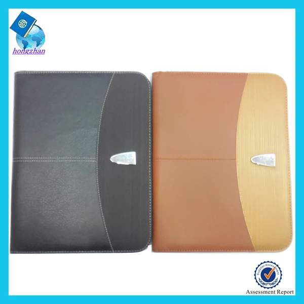 a4 почтовый pu кожаный портфель с калькулятор и блокнот