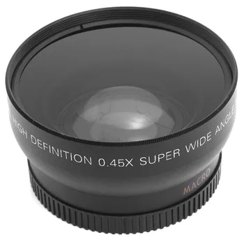Vivitar 52mm Ultra Wide Angle & Macro Lens Kit For Nikon DSLRs With 18-55mm Lens – Fisheye Effect