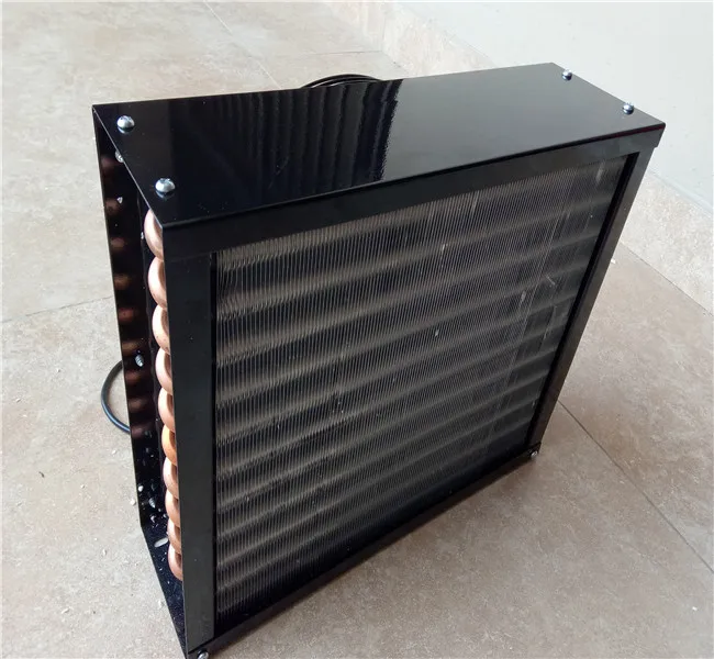 Copper Tube Small Ac Condenser Aluminum Fin Small Ac Condenser
