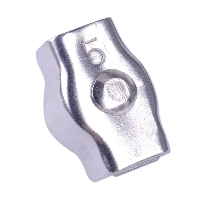 Pack Of 12 Simplex Clamps, Wire Rope Clamps, M3, 304 Stainless Steel