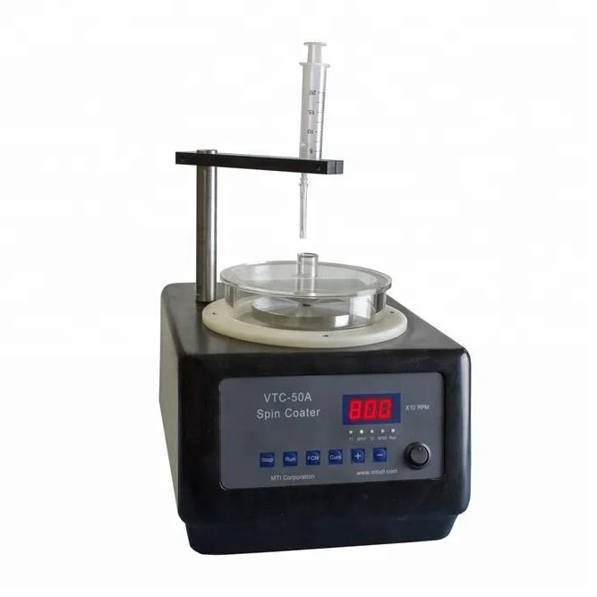 Lab Film Coating Equipment Programmable Substrate Wafer Vacuum Spin Coater