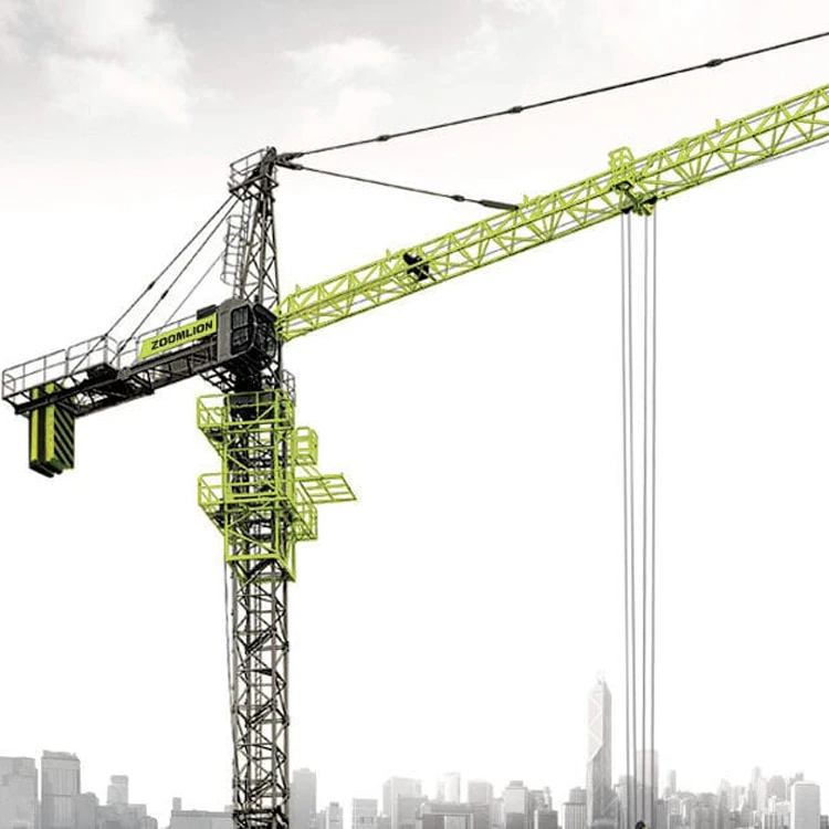 ZOOMLION Tower Crane T6513-8E - 8t Capacity & 100m Height