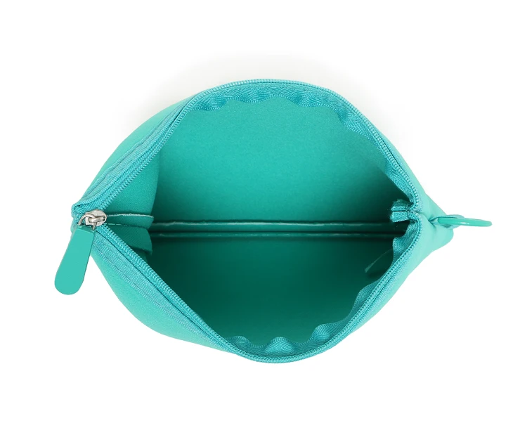 Travel Waterproof Neoprene Zipper Pouch with D Ring