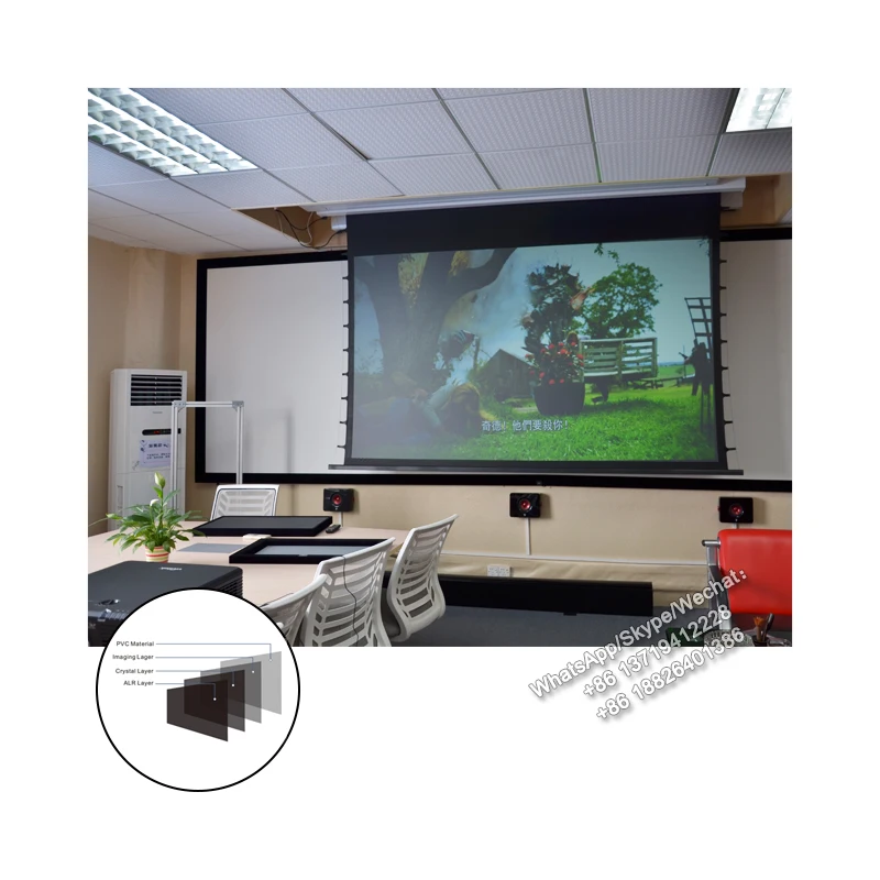 Xyscreen 150インチ黒ダイヤモンド電動プロジェクタースクリーン 生地投影機器 Buy Projector Screen Motorized Projector Screen Black Projector Screen Product On Alibaba Com