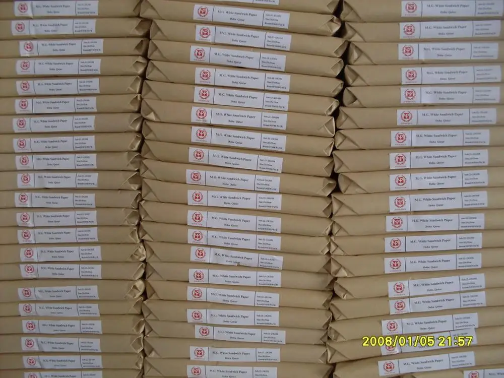 Белая сэндвич-бумага MG