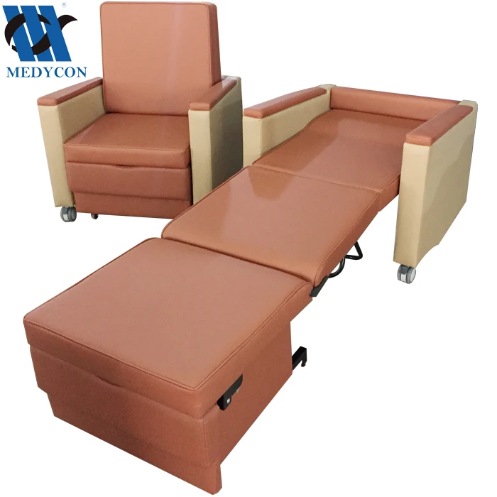 
 BDEC107 China Supplier Hospital Medical Bed Chair  