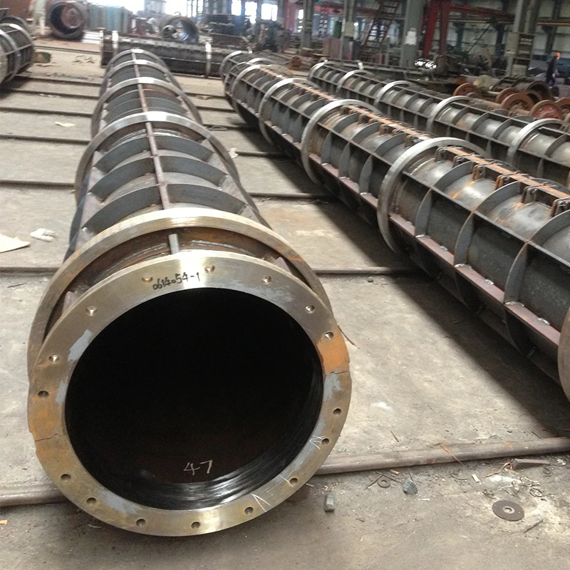 Automatic concrete pile rebar cage welding machine