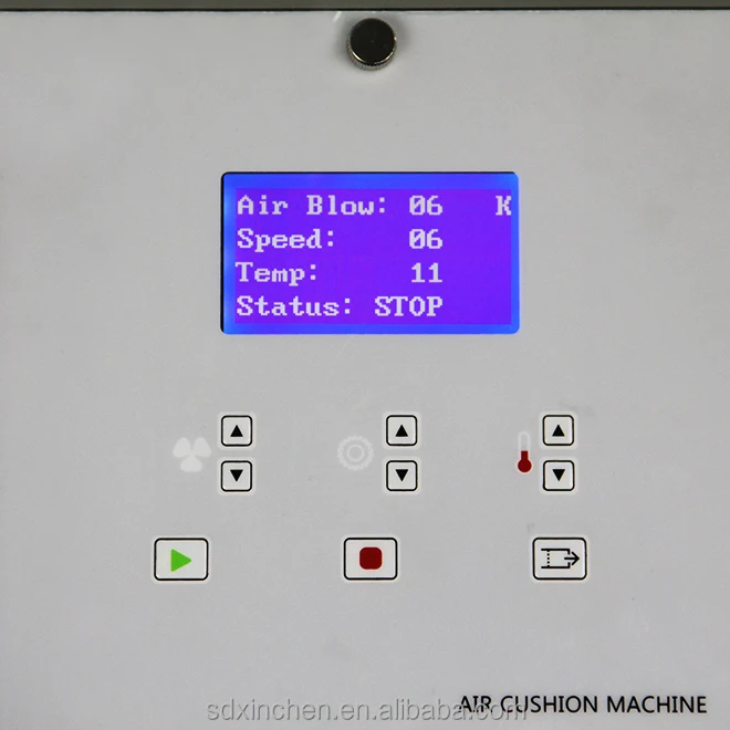 
 Машина для обертывания пленки с воздушными пузырьками и легким управлением  