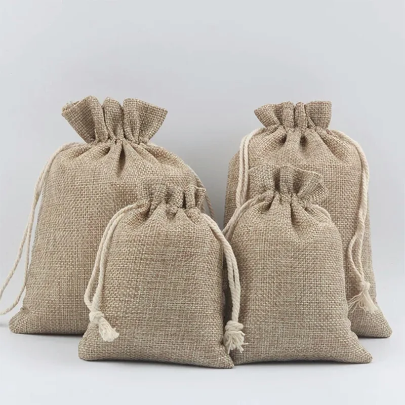 SUDHA ENTERPRISES 5 PC PACK JUTE GUNNY BAGS 50 KG CAPACITY for Packing Food  Grains, Vegetable Natural (SET OF 5 PIECES : Amazon.in: Home & Kitchen