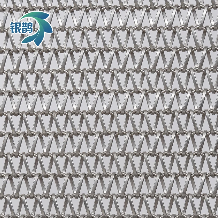 Stainless Steel INJOR Wire Mesh Conveyor Belt Stainless Steel Chain Conveyor Belt Mesh Airport Conveyor Belt