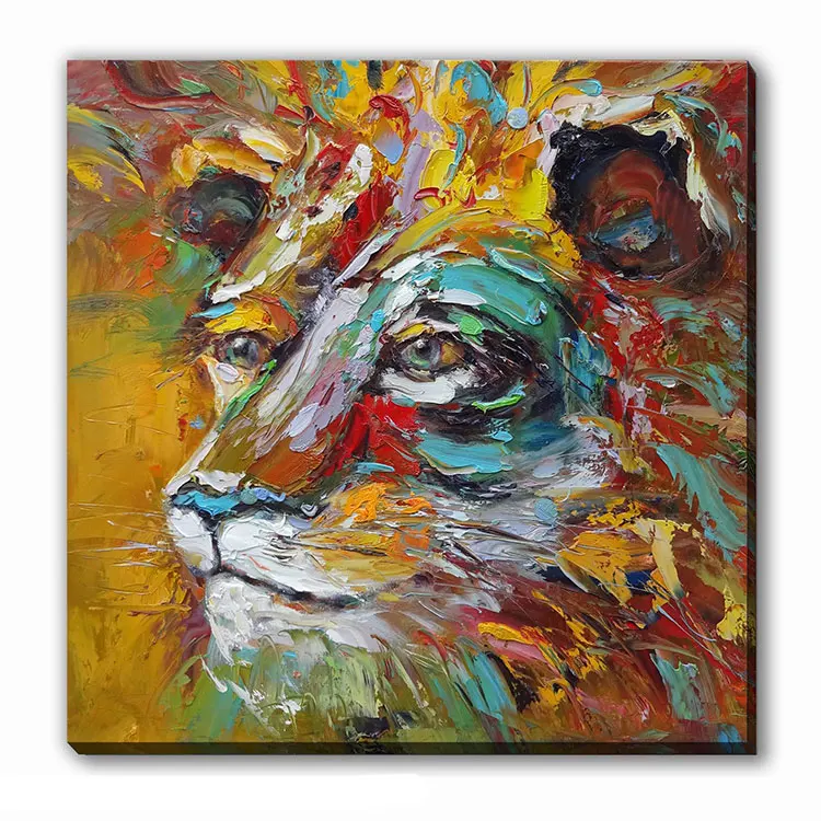Abstract Animals Custom Oil Painting