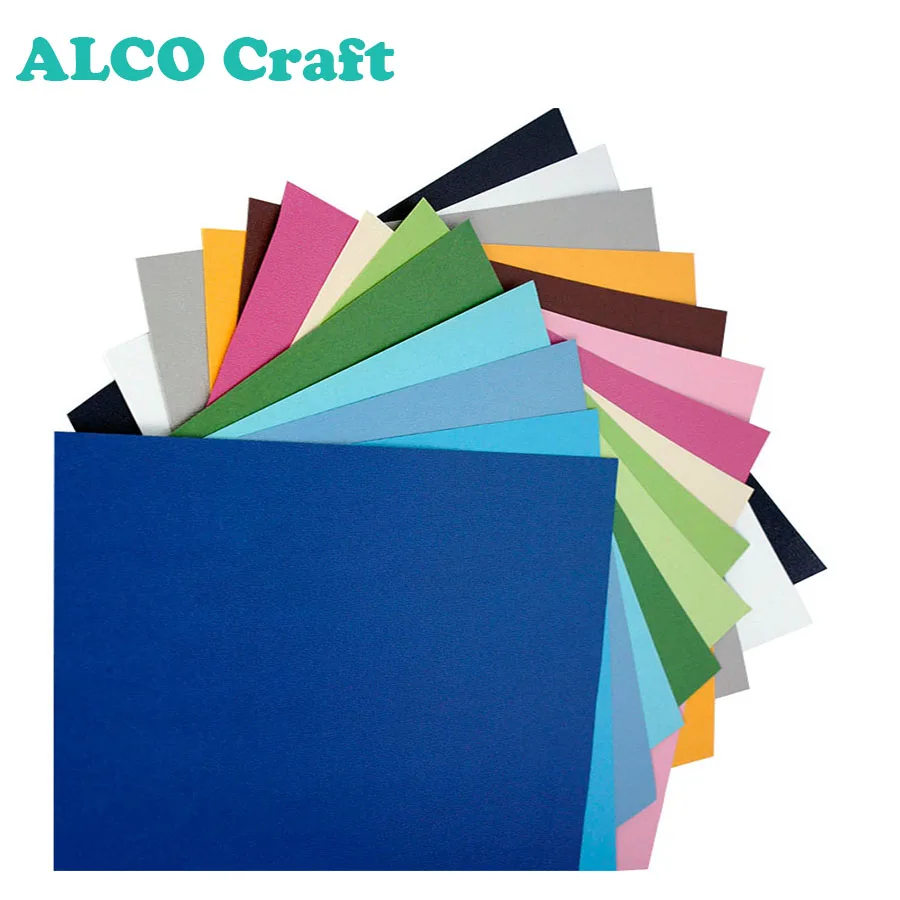 216GSM A4 Size 12X12in Color Cardstock Paper Manufacturer - China