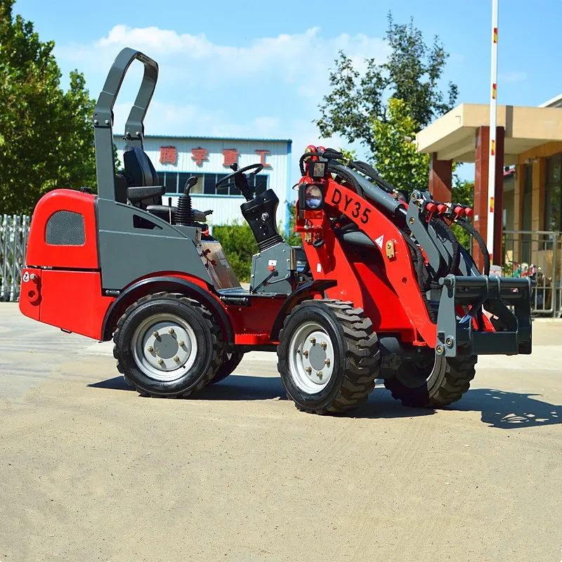 Small Front End Loader DY35 Mini Wheel Loader for Sale