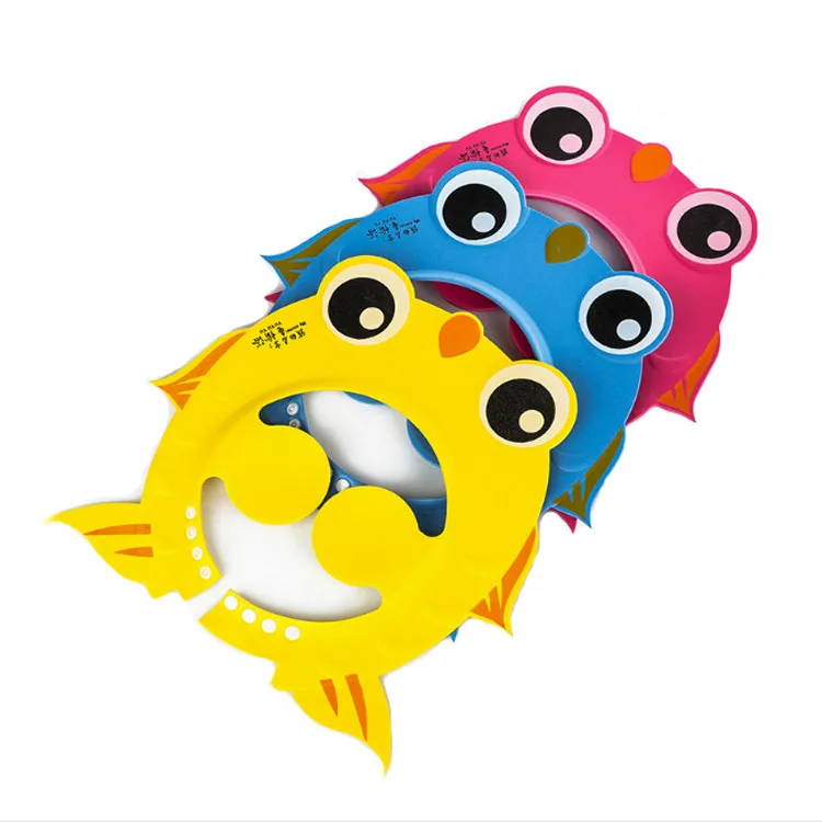 
GX оптовая продажа eva пользовательская водонепроницаемая шапочка для купания ребенка 