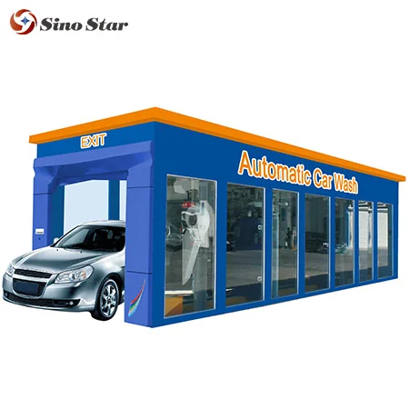 China CBK TN001 Fully automatic tunnel car wash machine price