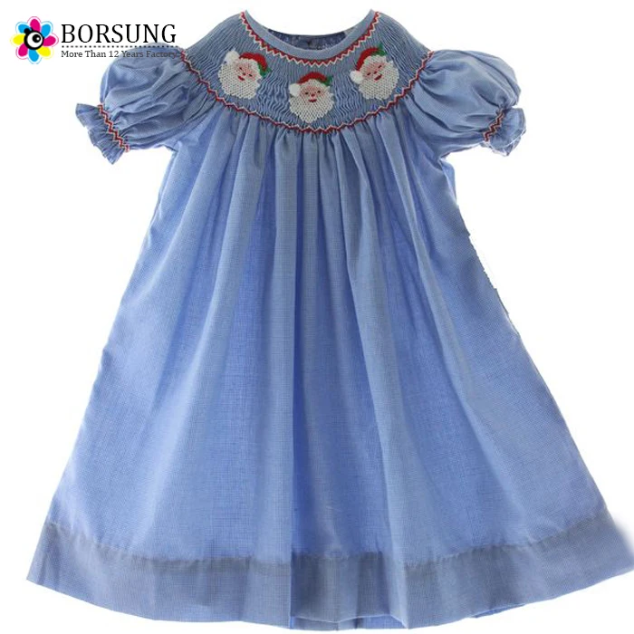 smocked christmas dress baby