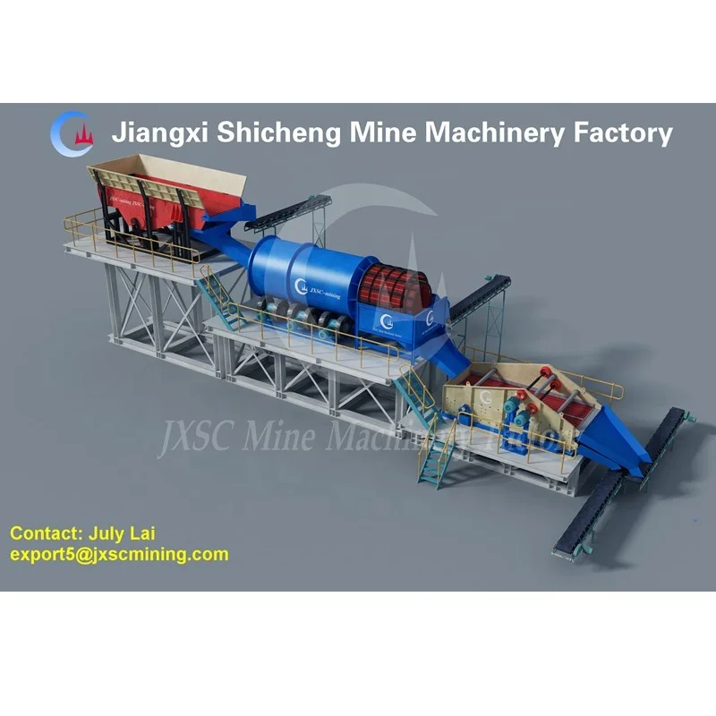 80TPH Diamond Mining Machine Diamond Equipment Separator in Russia Jubilee Mine Site